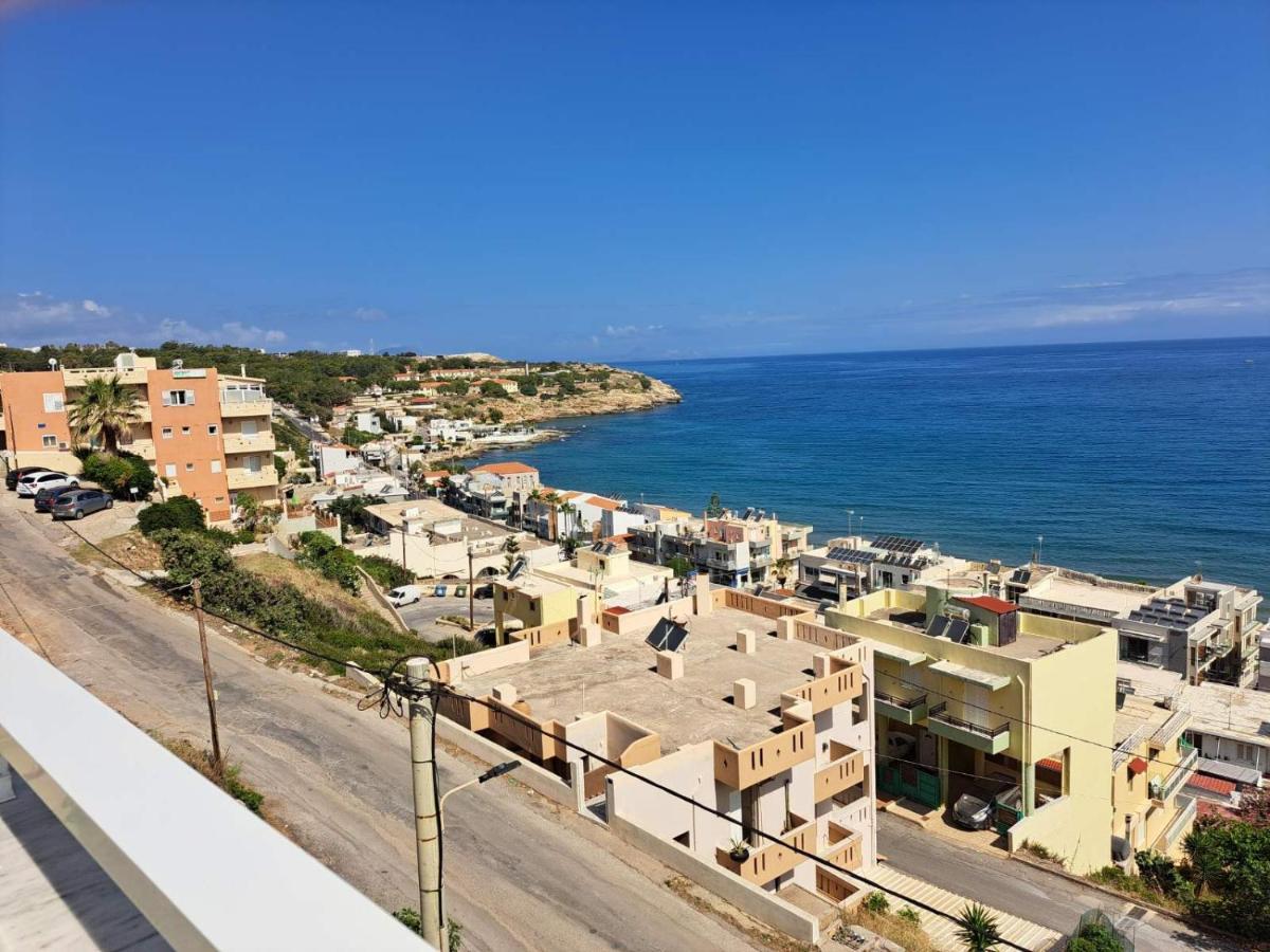 Seaview Flora'S Luxury Apartment-300Meters From The Beach Rethymno  Luaran gambar
