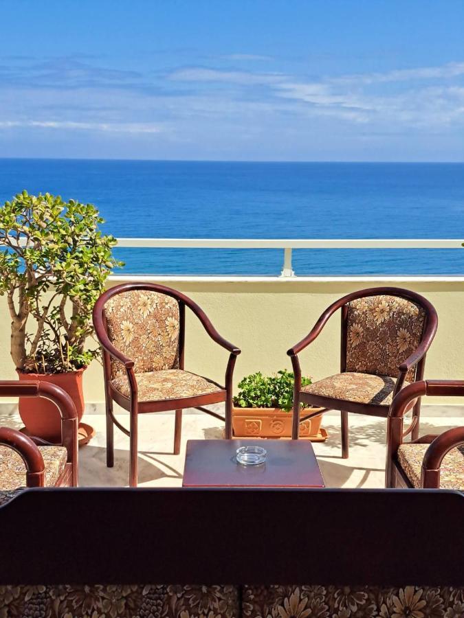 Seaview Flora'S Luxury Apartment-300Meters From The Beach Rethymno  Luaran gambar