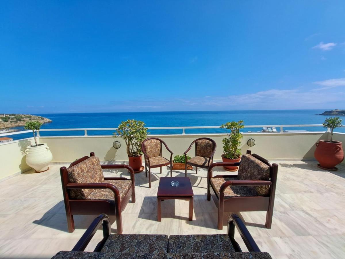Seaview Flora'S Luxury Apartment-300Meters From The Beach Rethymno  Luaran gambar