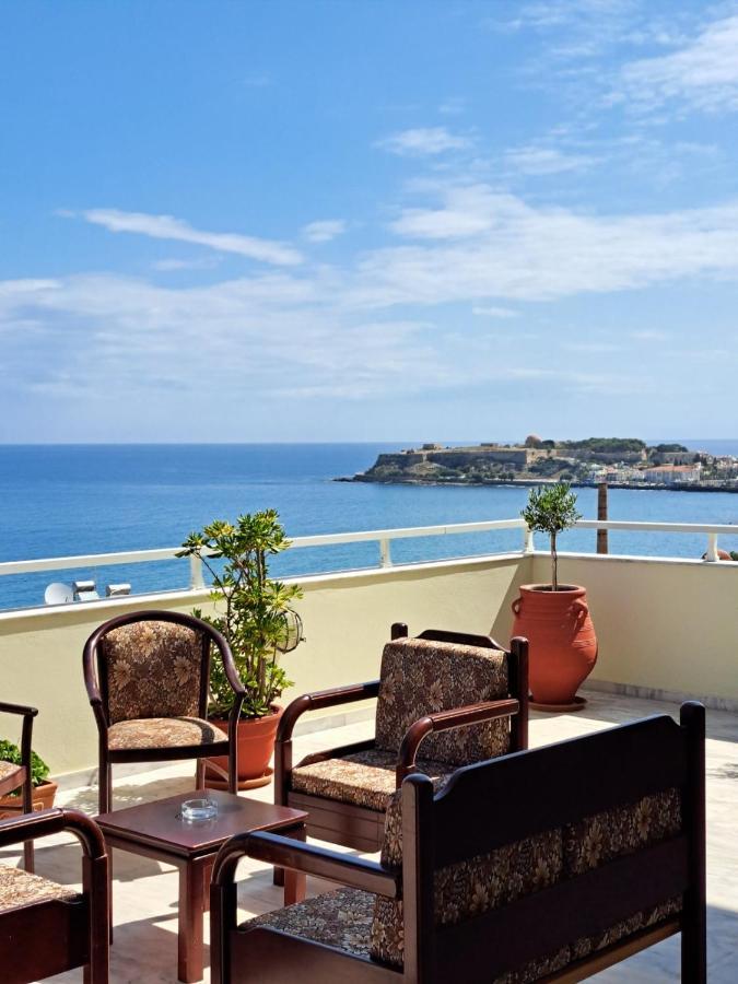 Seaview Flora'S Luxury Apartment-300Meters From The Beach Rethymno  Luaran gambar