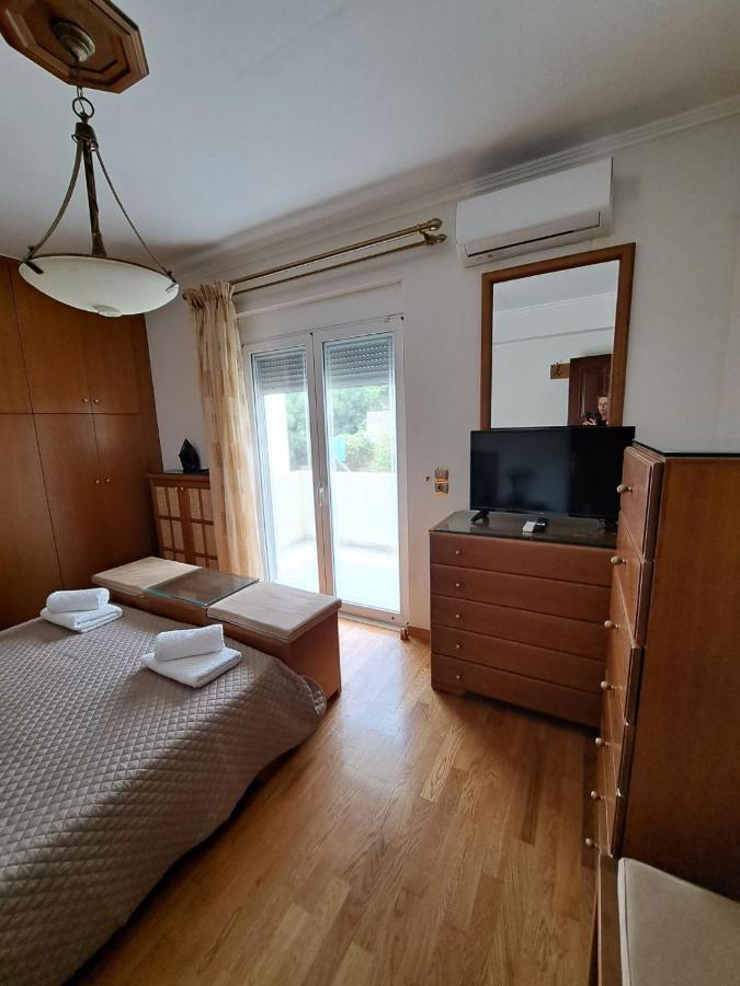 Seaview Flora'S Luxury Apartment-300Meters From The Beach Rethymno  Luaran gambar