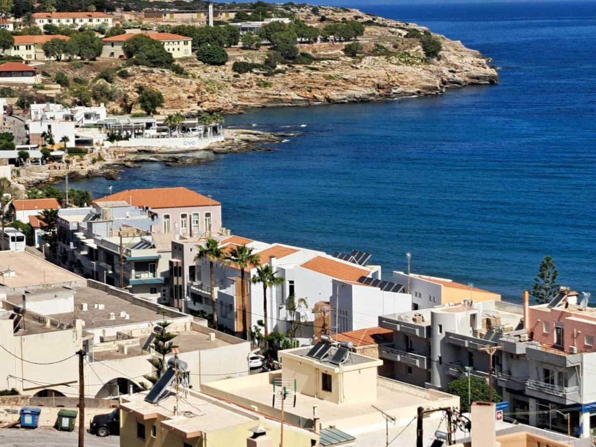 Seaview Flora'S Luxury Apartment-300Meters From The Beach Rethymno  Luaran gambar