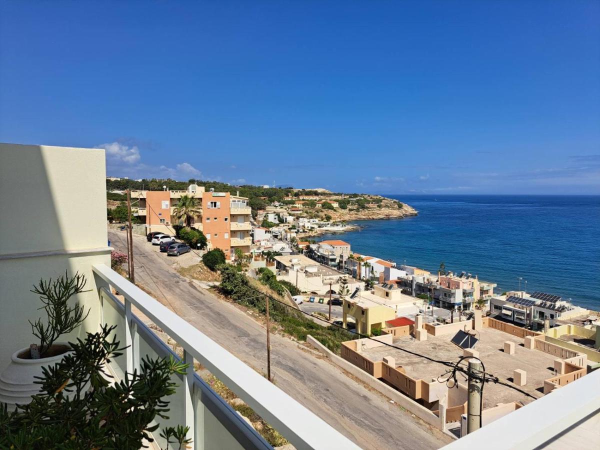 Seaview Flora'S Luxury Apartment-300Meters From The Beach Rethymno  Luaran gambar