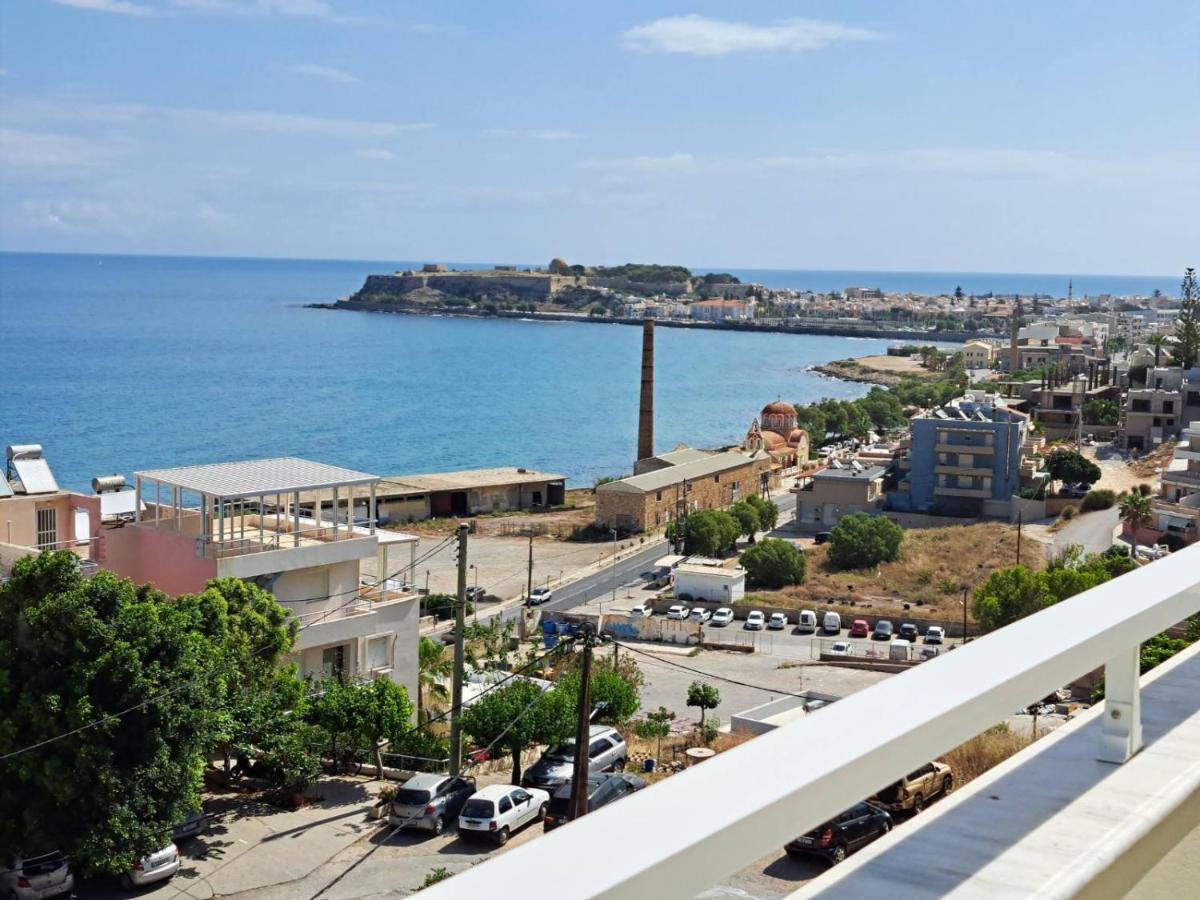 Seaview Flora'S Luxury Apartment-300Meters From The Beach Rethymno  Luaran gambar