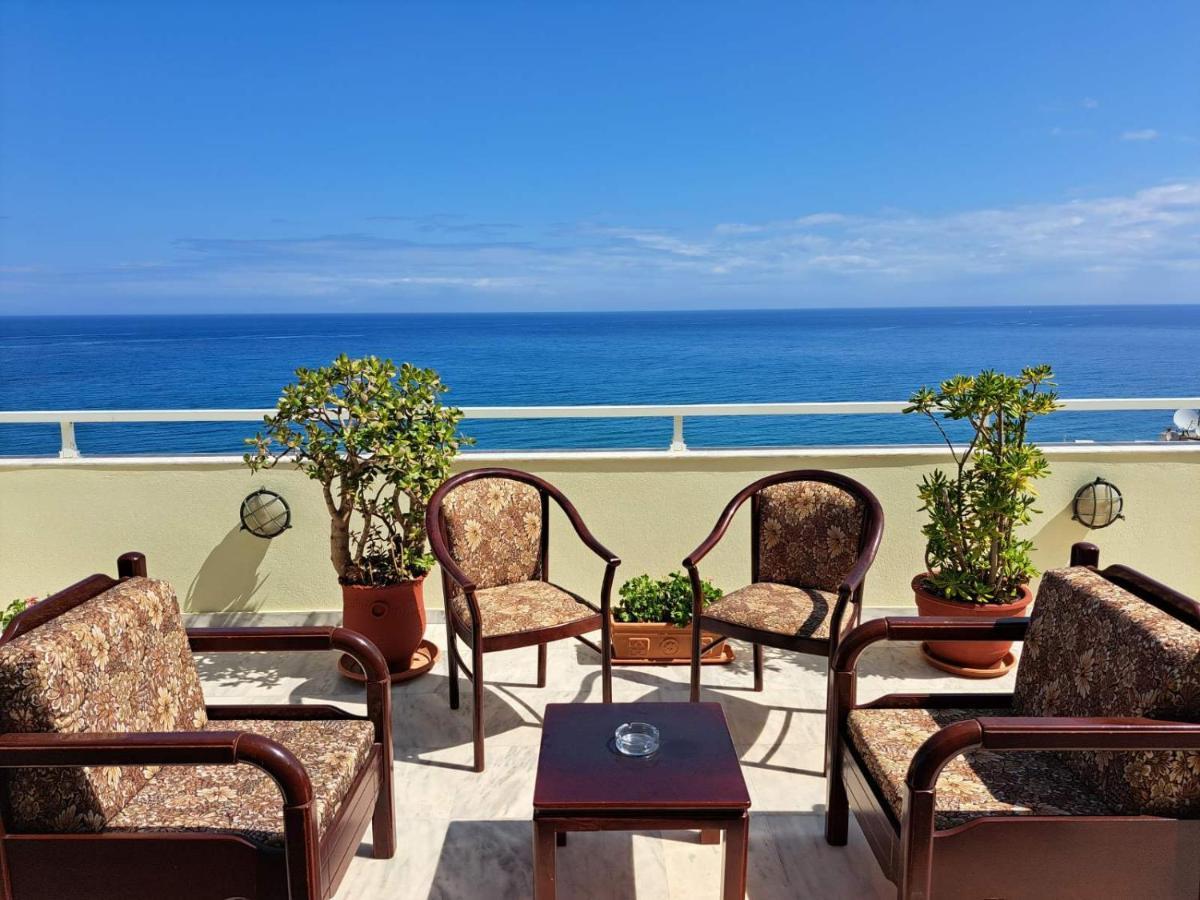 Seaview Flora'S Luxury Apartment-300Meters From The Beach Rethymno  Luaran gambar