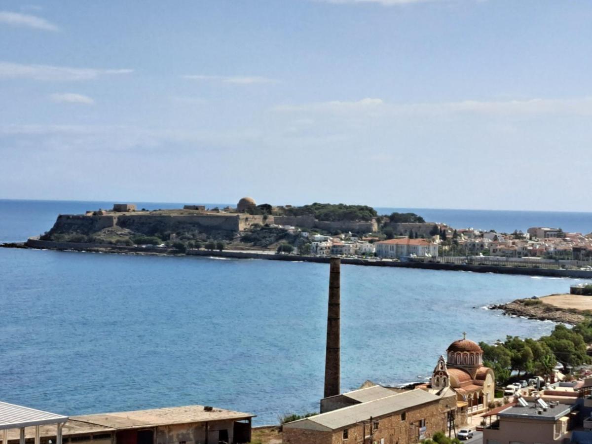 Seaview Flora'S Luxury Apartment-300Meters From The Beach Rethymno  Luaran gambar