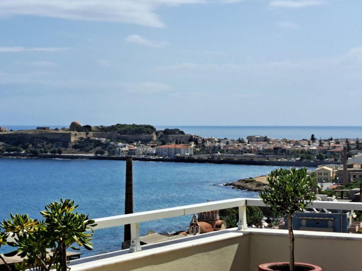 Seaview Flora'S Luxury Apartment-300Meters From The Beach Rethymno  Luaran gambar
