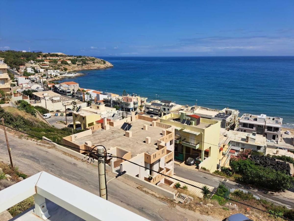 Seaview Flora'S Luxury Apartment-300Meters From The Beach Rethymno  Luaran gambar
