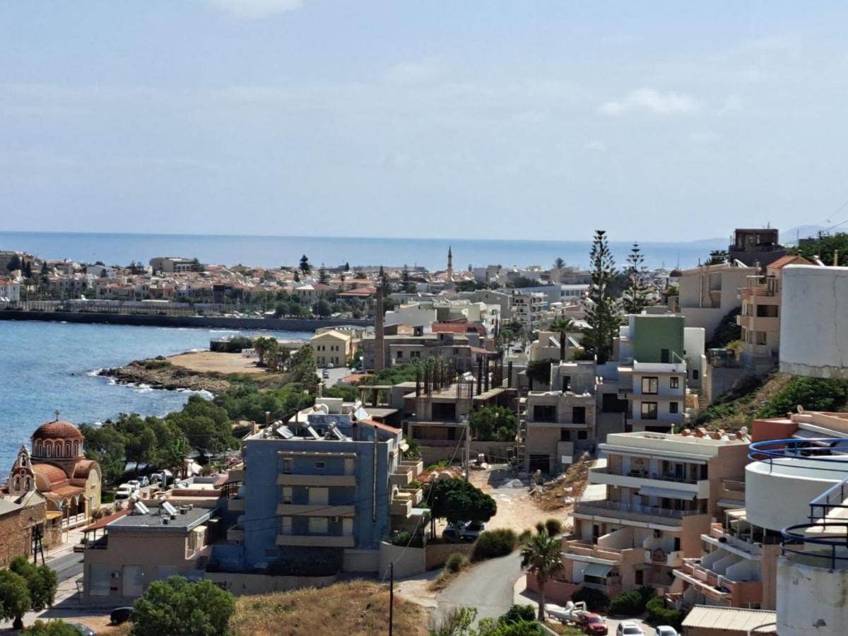 Seaview Flora'S Luxury Apartment-300Meters From The Beach Rethymno  Luaran gambar