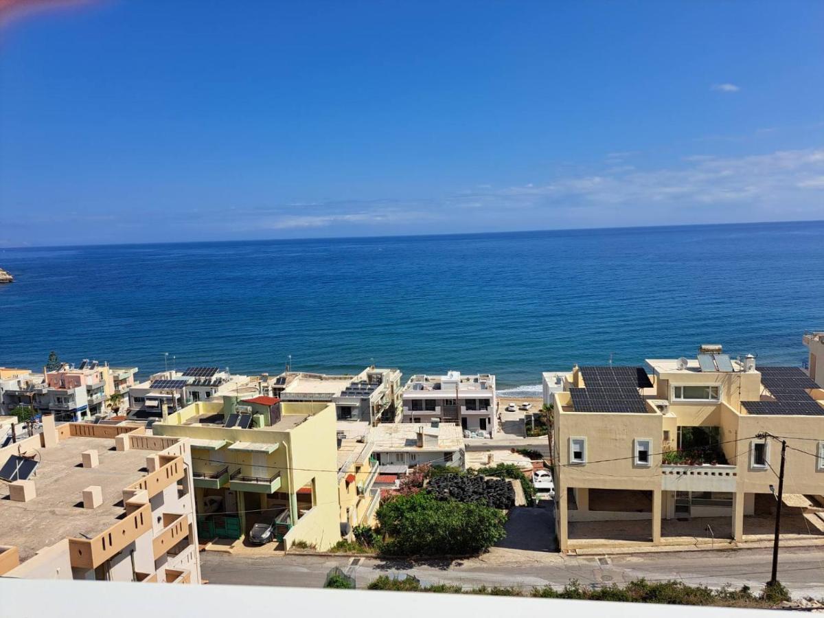 Seaview Flora'S Luxury Apartment-300Meters From The Beach Rethymno  Luaran gambar