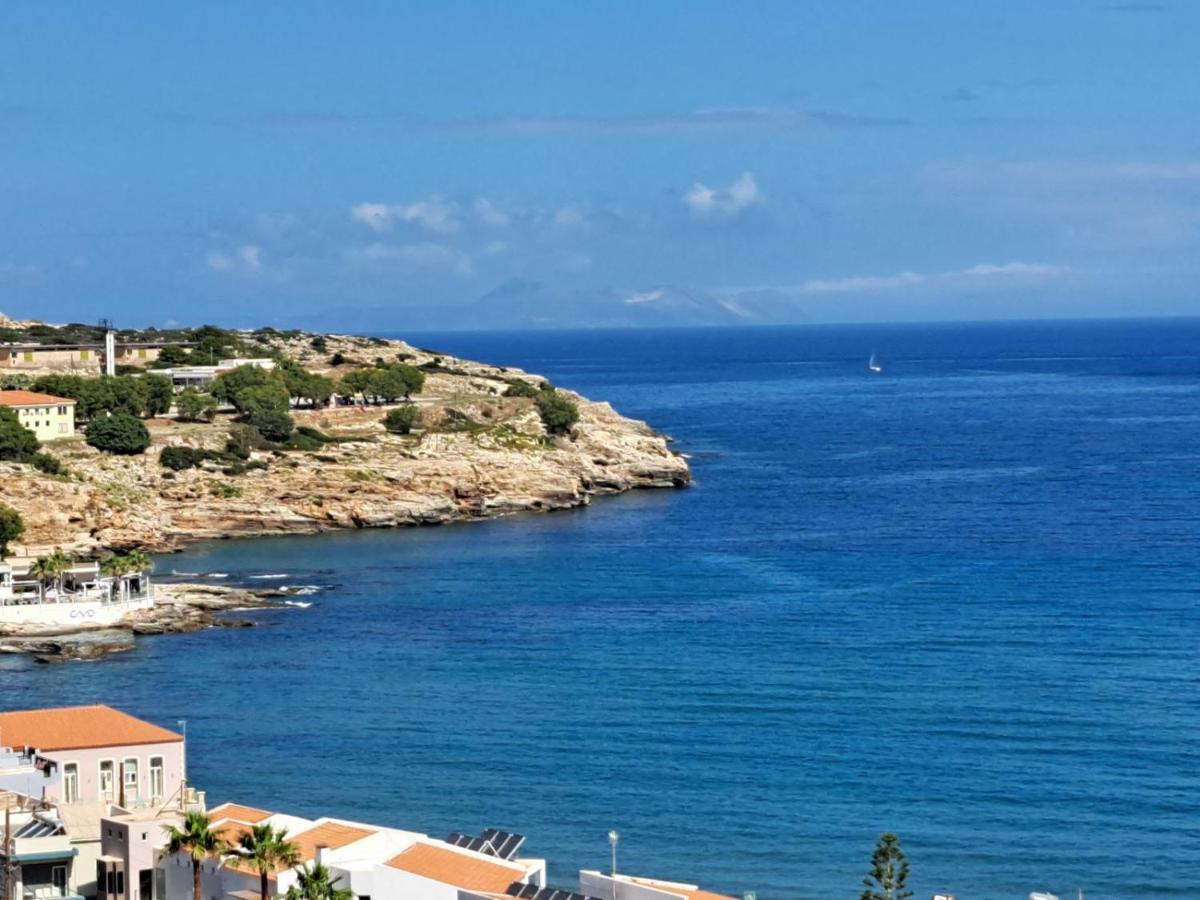 Seaview Flora'S Luxury Apartment-300Meters From The Beach Rethymno  Luaran gambar