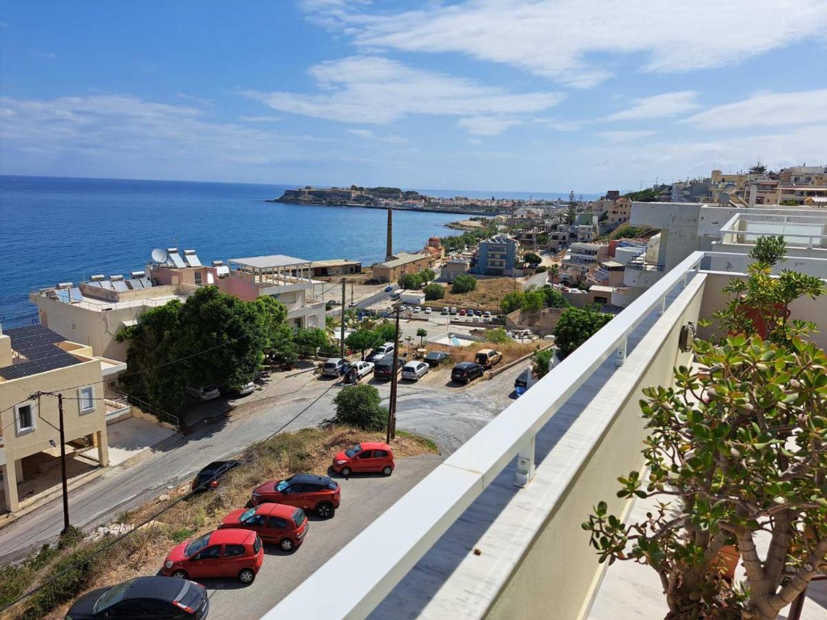 Seaview Flora'S Luxury Apartment-300Meters From The Beach Rethymno  Luaran gambar